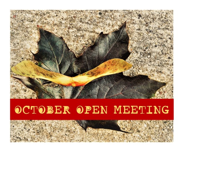 october open meeting 2019